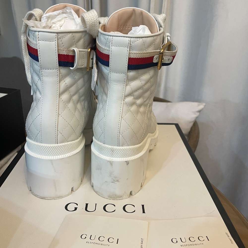 Women’s Gucci combat boots - Picture 5 of 6